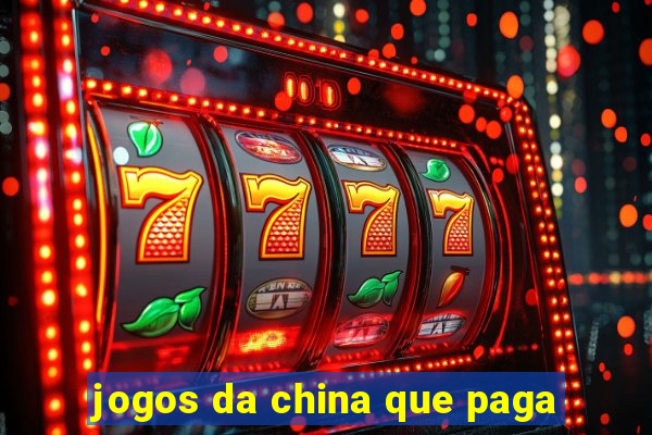 jogos da china que paga